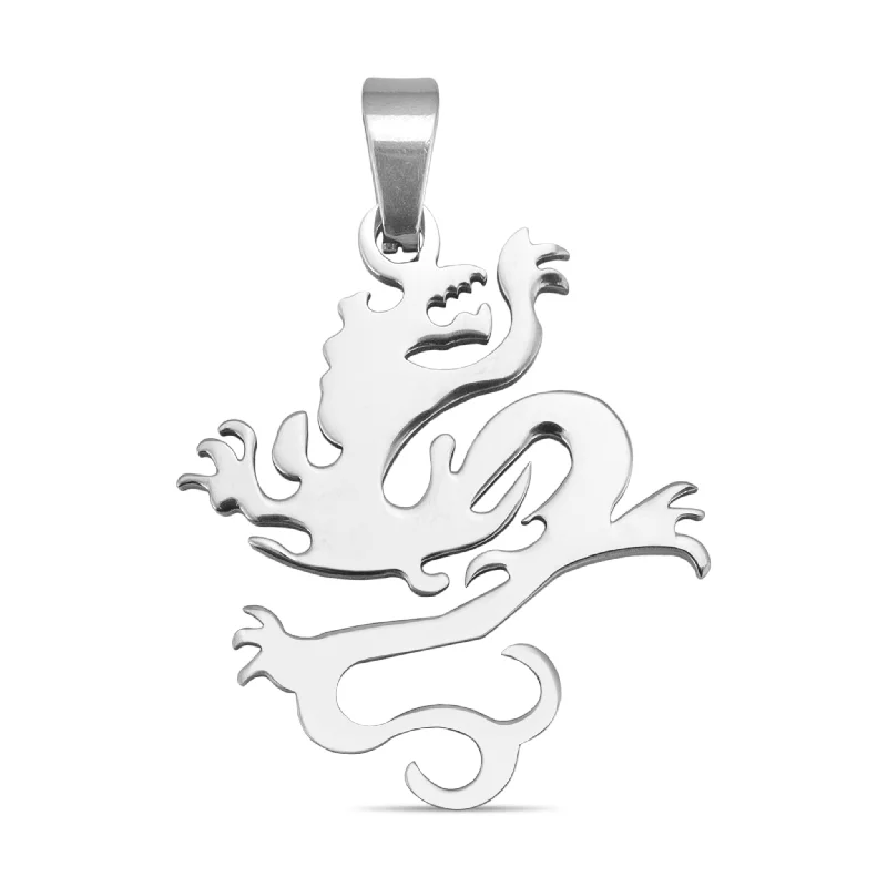 Stainless Steel Dragon Pendant / PDK0204