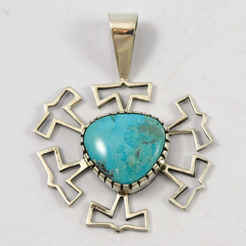 Bisbee Turquoise Pendant