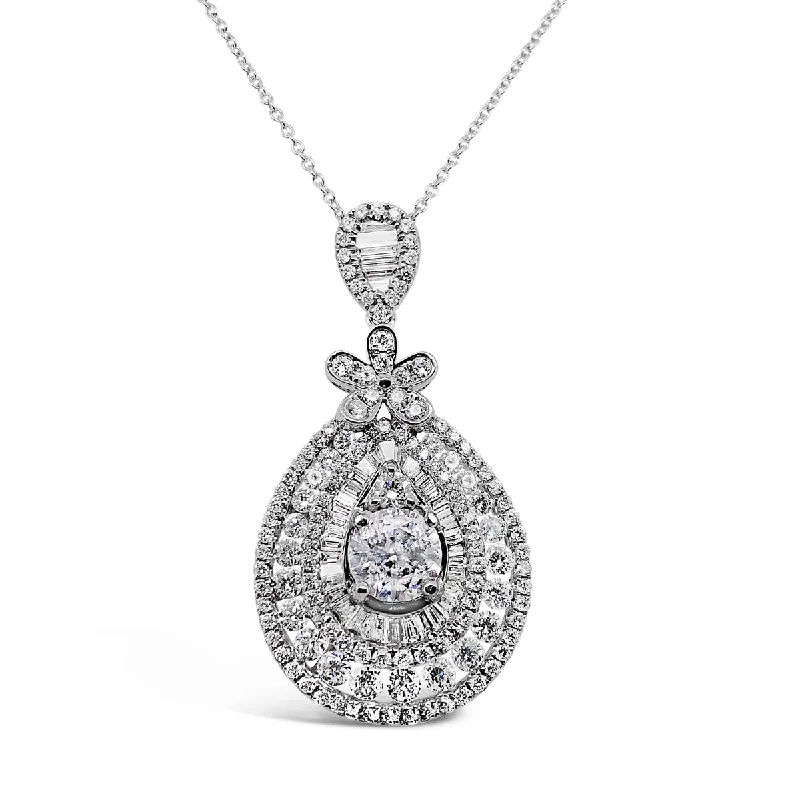 Forevermark White Gold Diamond Fashion Pendant