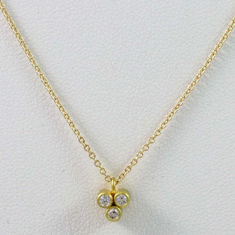 Gold and Diamond Necklace