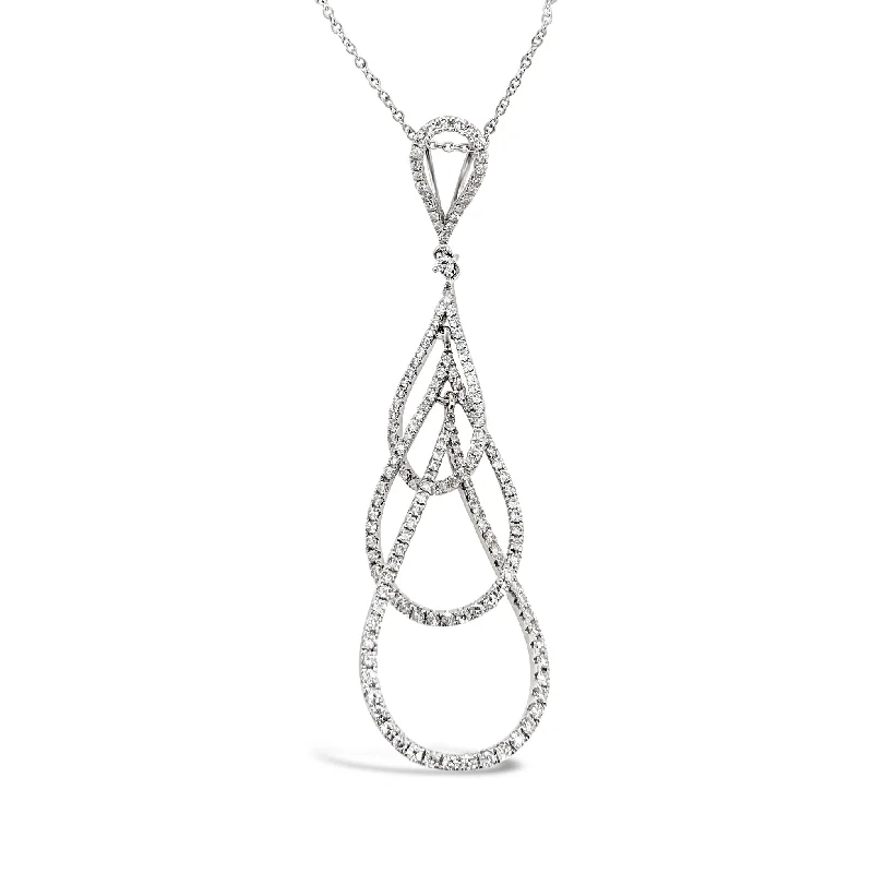 White Gold Diamond Fashion Necklace