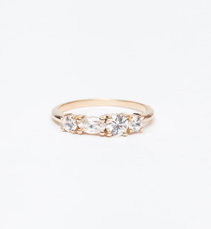 Linear Diamond Ring