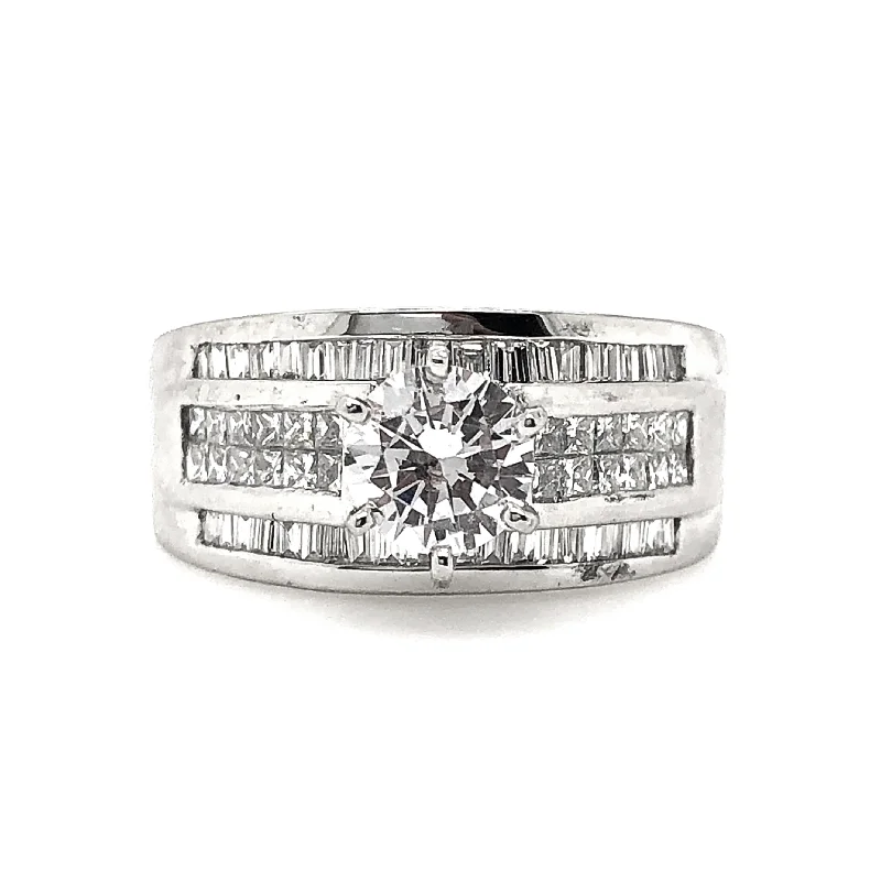 Platinum Diamond Engagement Ring