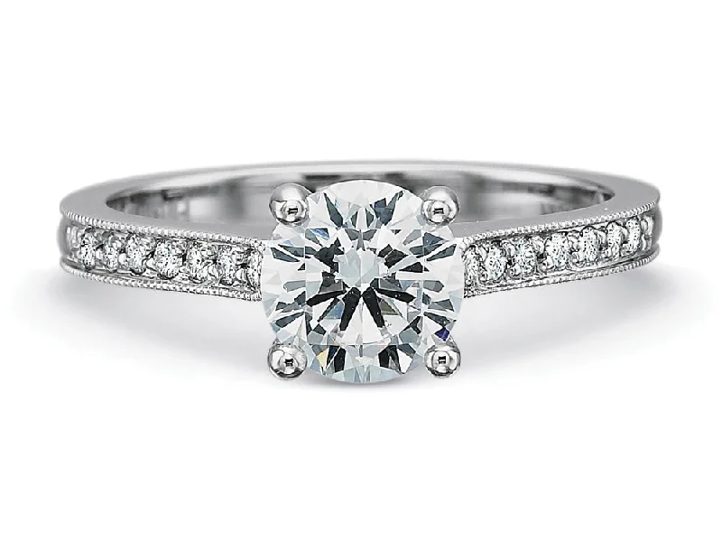 Precision Set "Petite FlushFit" Engagement Ring