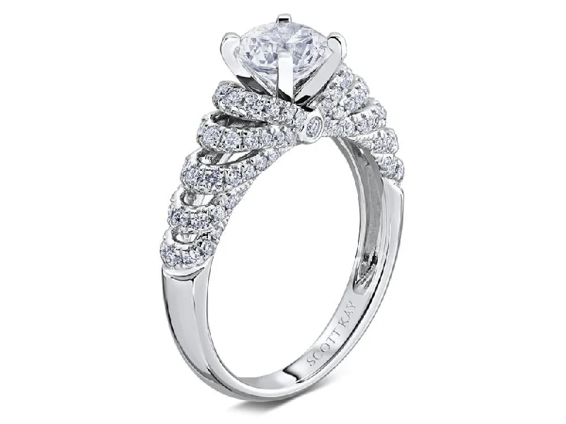 Scott Kay Diamond Engagement Ring