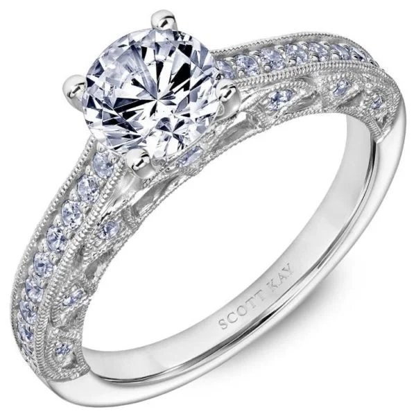 Scott Kay "Heaven's Gates" Engagement Ring