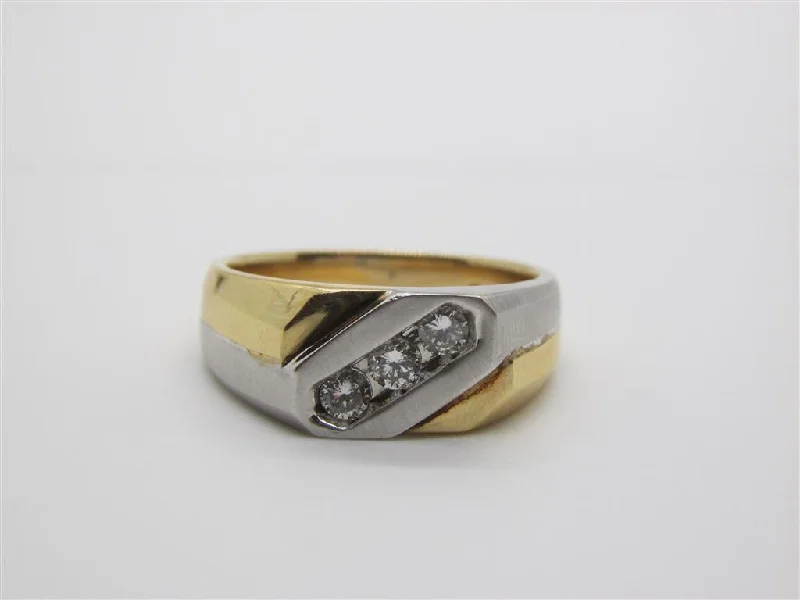 Diamond Fashion Rings  -  Men'