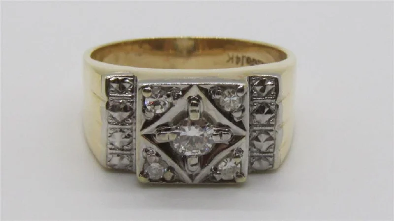 Diamond Fashion Rings  -  Men'