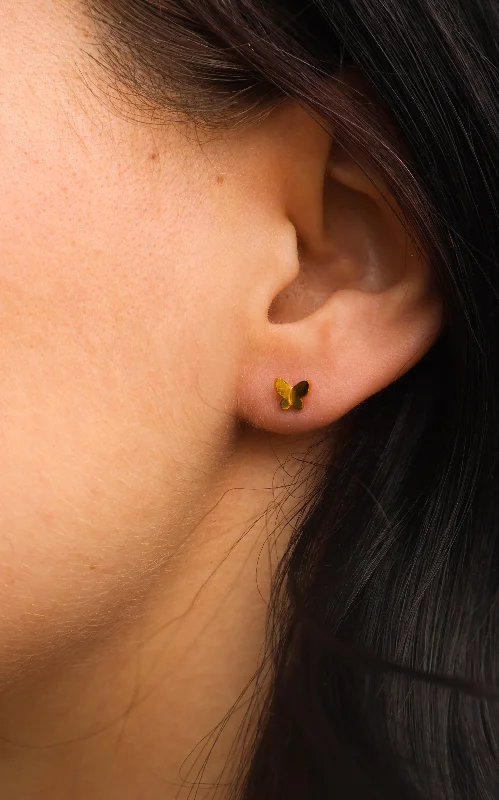 Tiny Butterfly Stud