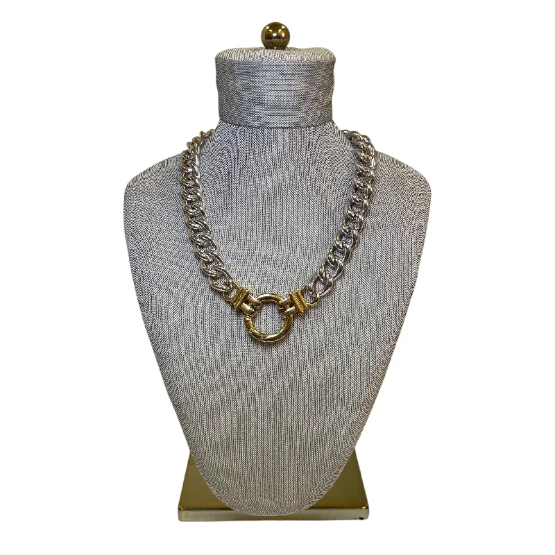 Necklace Chain By Ralph Lauren In Gold & Silver