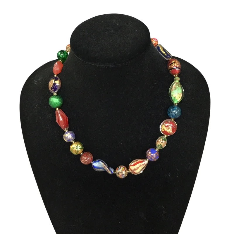 Necklace Statement By Cmb