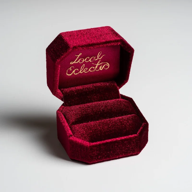 Fancy Velvet Ring Box