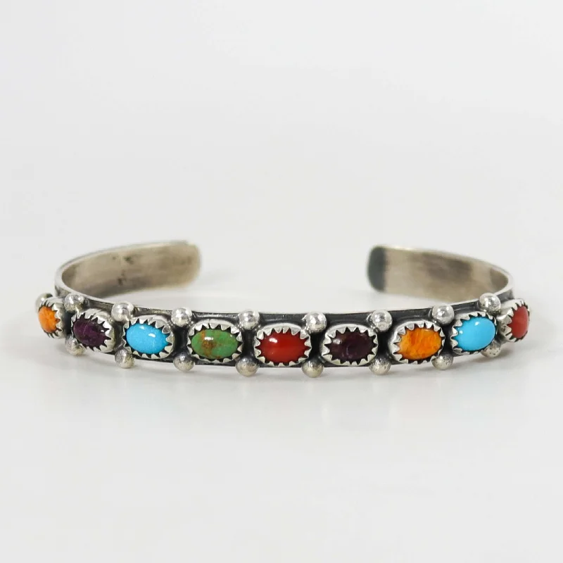 Multi-Stone Cuff