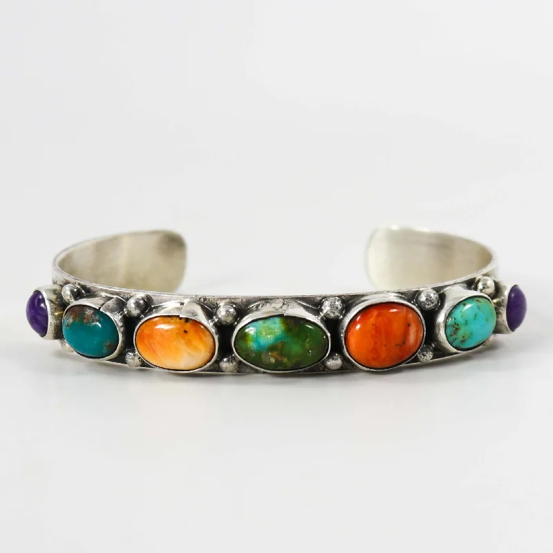 Multi-Stone Cuff