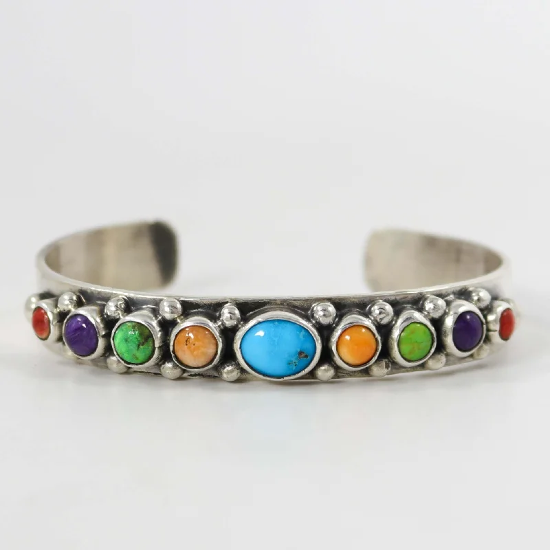 Multi-Stone Cuff