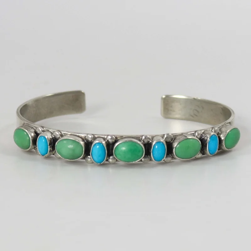 Turquoise and Variscite Cuff